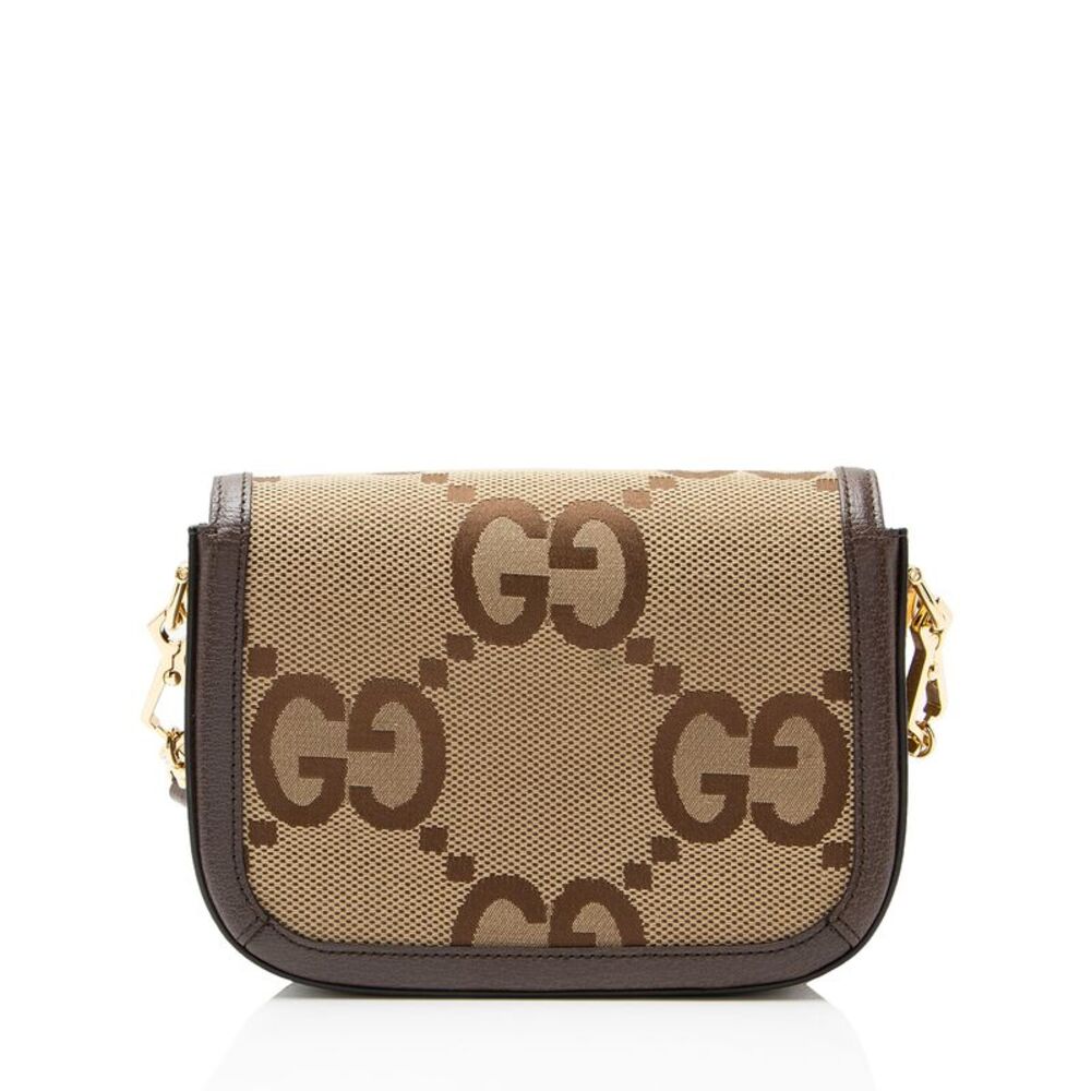 Gucci Jumbo GG Canvas Horsebit 1955 Mini Crossbody - Picture 3 of 13